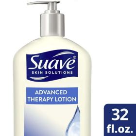 Suave Skin Solutions Body Lotion Advanced Therapy;  32 oz