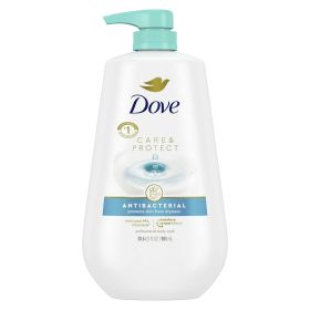 Dove Care & Protect Antibacterial Liquid Body Wash with Pump, 30.6 oz (Brand: Dove)