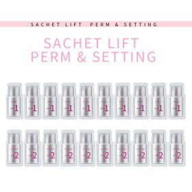 ICONSIGN 10 Pairs Pouch Eyelash Perm Lotion Lashes Lift Quick Perming 5 To 8 Minutes Beauty Makeup Tools (Option: 10Pairs)